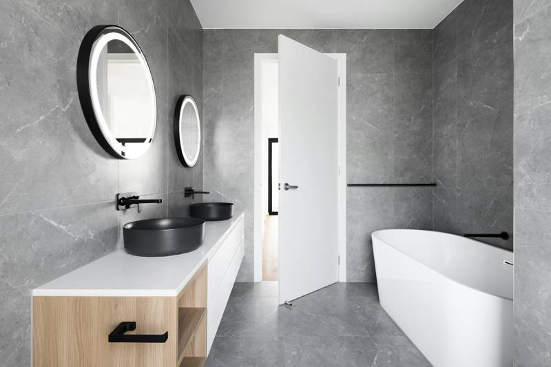 Modern bathroom vanity